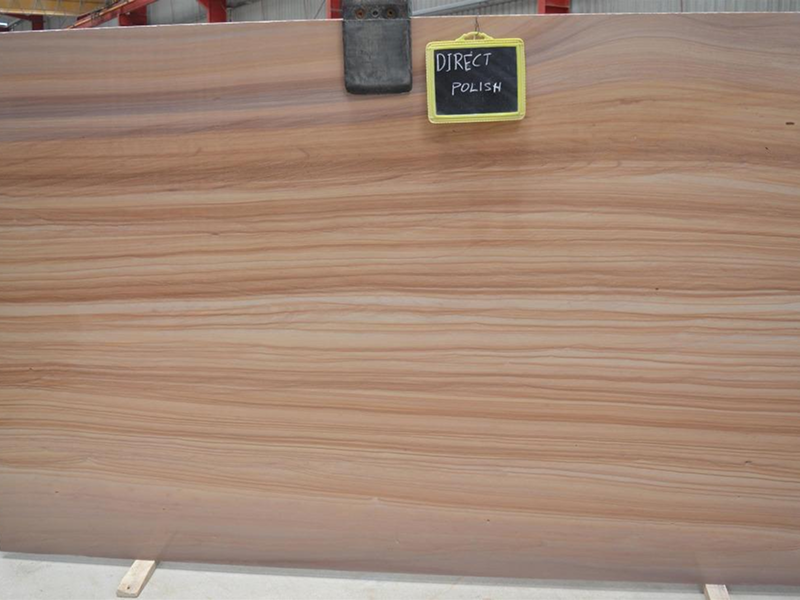 TEAK WOOD STAND STONE