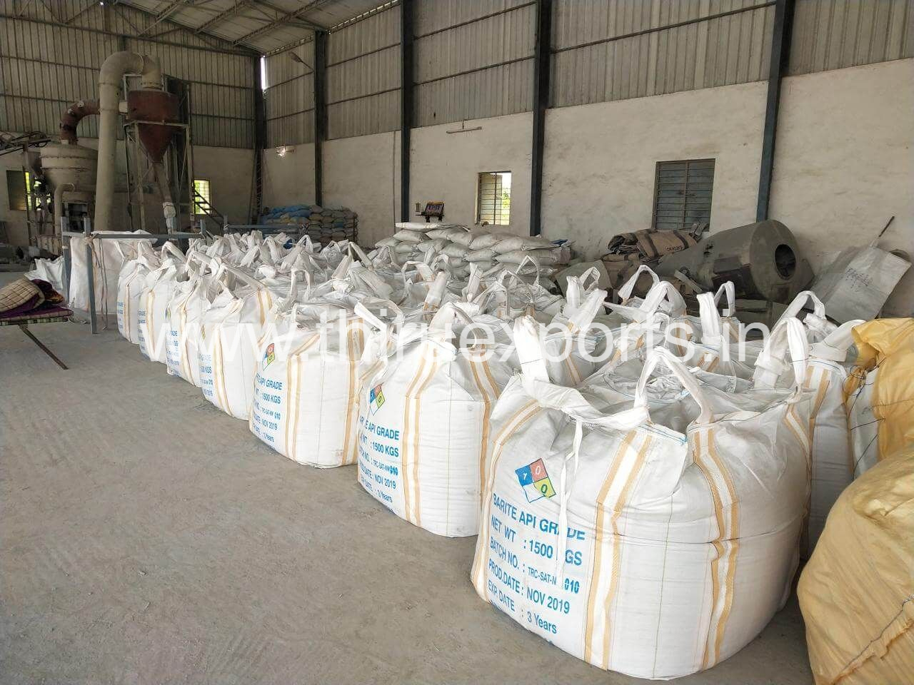 Barite Jumbo Bags Packing